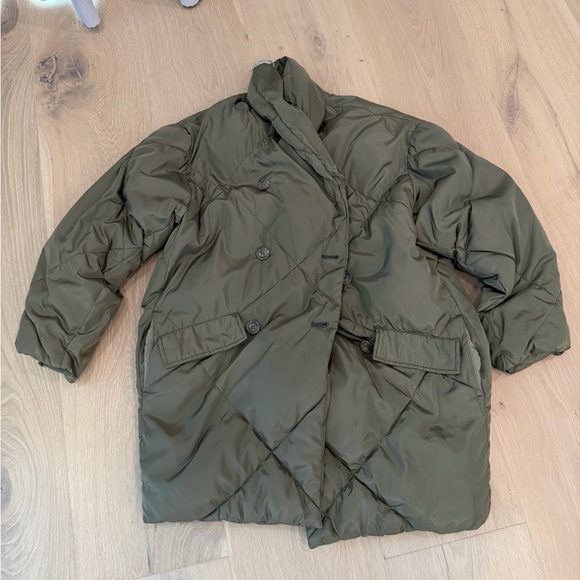 Free People Ella Quilted Puffer Coat Size XS/ oversized da/s/m/even L - Picture 6 of 6